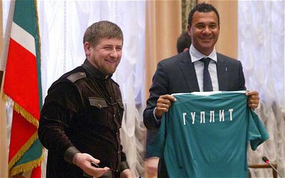 Рамзан Кадыров и Рууд Гуллит Рамзан Кадыров и Рууд Гуллит
