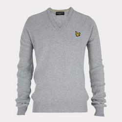 v-образный джемпер lyle&scott